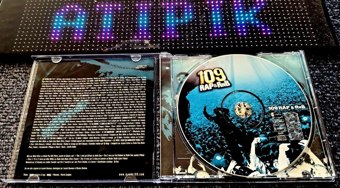 🔥 Cd 109 Rap Rnb - La Fouine Débuts Rare Compilation Française 2003 💿 – photo 3